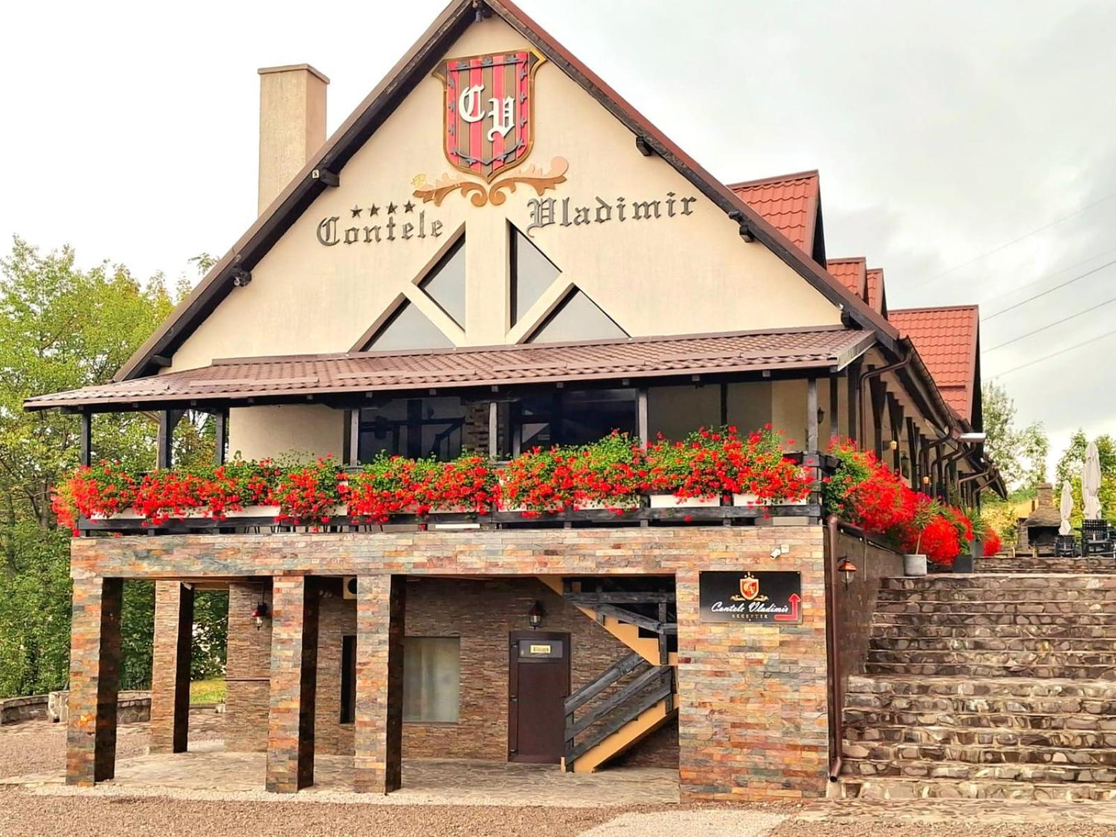 Contele Vladimir Hotel Bran  Bagian luar foto